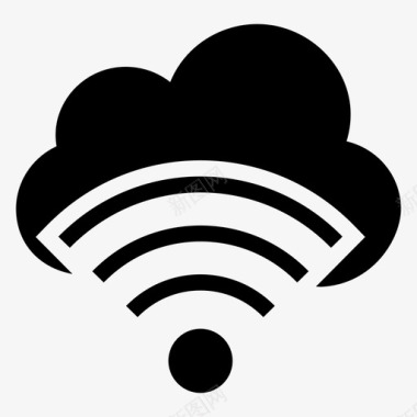 云云wifi计算互联网图标图标