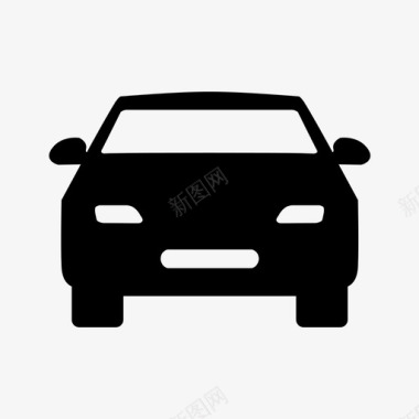 汽车汽车驾驶汽车租赁图标图标
