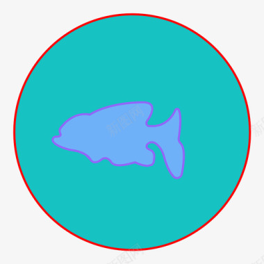 杀鱼素材鱼动物自然图标图标