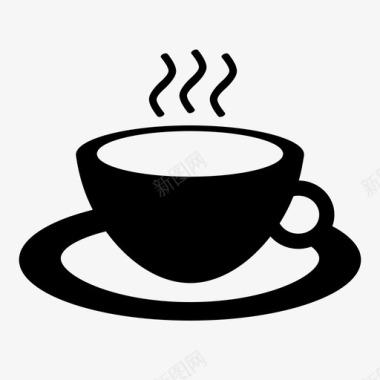 咖啡小咖啡浓缩咖啡图标图标