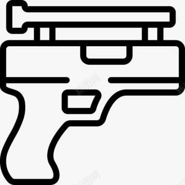 手枪瞄准具武器图标图标
