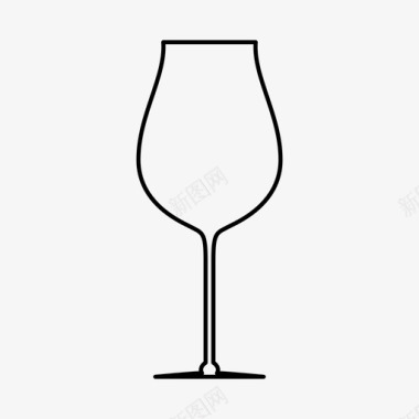 酒杯红酒图标图标