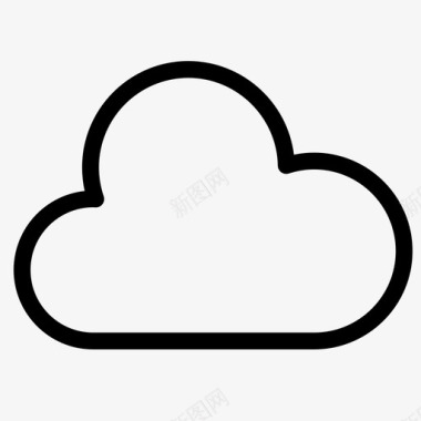 云存储云数据库服务器图标图标