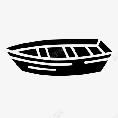 船钓鱼渔船图标图标
