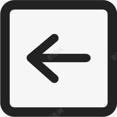 向左旋转向左箭头图标图标
