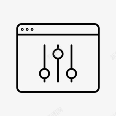 网页截图窗口优化设置图标图标