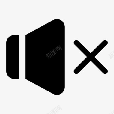 关闭声音01静音关闭声音图标图标