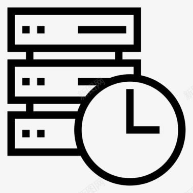 存储数据库网络服务器图标图标
