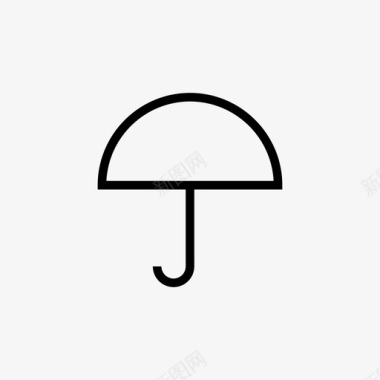 雨伞太阳伞保护伞图标图标