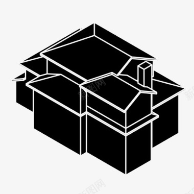 房屋房屋建筑家庭图标图标