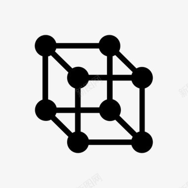 分子科学结构图标图标