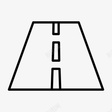 道路距离高速公路图标图标