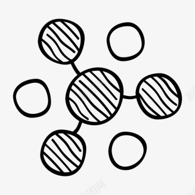 回访管理分发连接管理图标图标