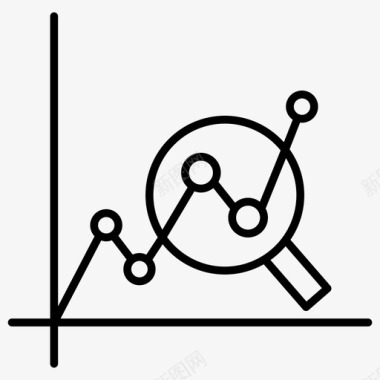 搜索查找信息图表图标图标