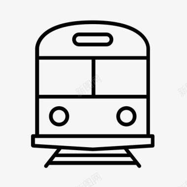 深圳地铁标识火车公共交通地铁图标图标