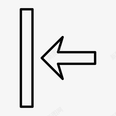 箭头指向第一个轨迹后退方向图标图标