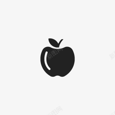 苹果水果红苹果图标图标