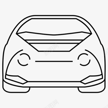 概念一汽车丰田图标图标