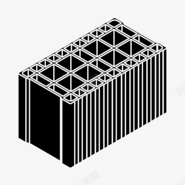 一堆砖砖建筑陶瓷块图标图标