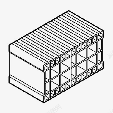 福字建筑砖建筑陶瓷块图标图标