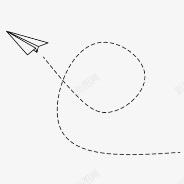 飞行单词纸飞机飞行折纸飞机图标图标