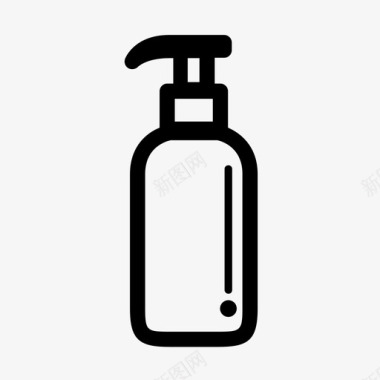 瓶皂液器香皂皂液瓶图标图标
