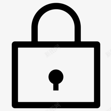 锁私人基本套装2图标图标