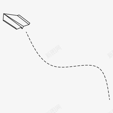 折纸飞机纸飞机飞行折纸飞机图标图标