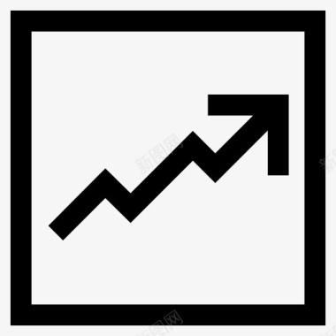 销售工作汇报线图数据报告增长图图标图标