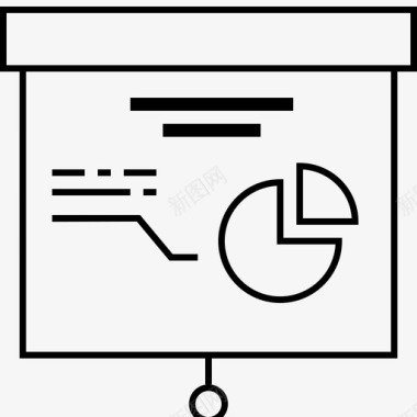 电脑图信息幻灯片上的演示文稿业务图信息图图标图标