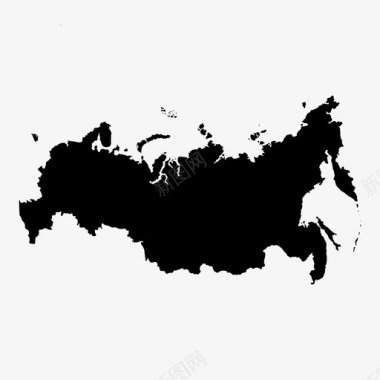 国家俄罗斯地图亚洲欧洲图标图标