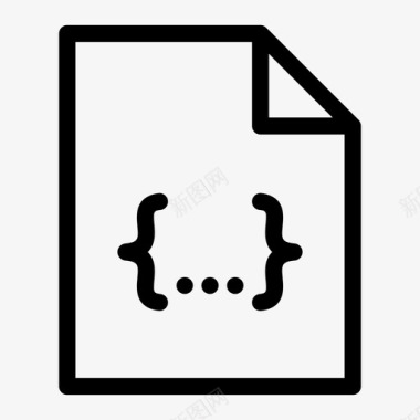 样式表css文件文档图标图标