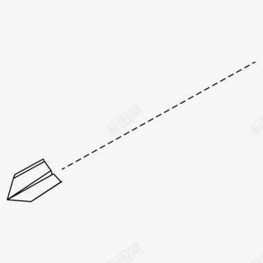 纸飞机飞行纸飞机飞行折纸飞机图标图标