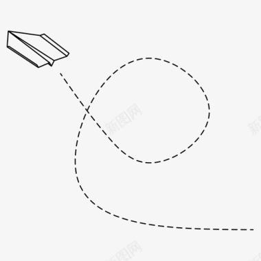 折纸飞机纸飞机飞行折纸飞机图标图标