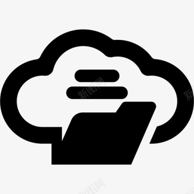 云上的文件夹接口云计算2图标图标