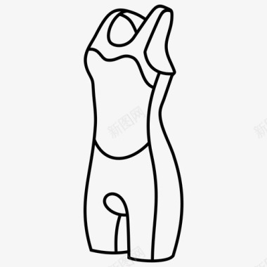 女式围兜短裤针织单件图标图标