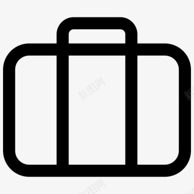 公文包手提箱旅行包图标图标