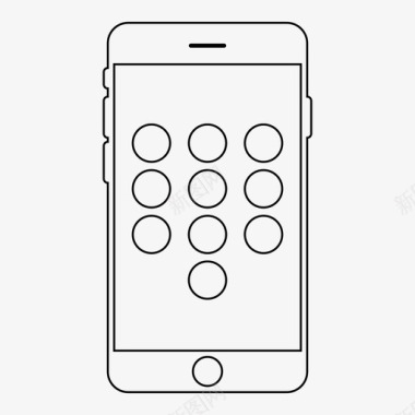 手机当当应用手机应用程序拨号板iphone图标图标