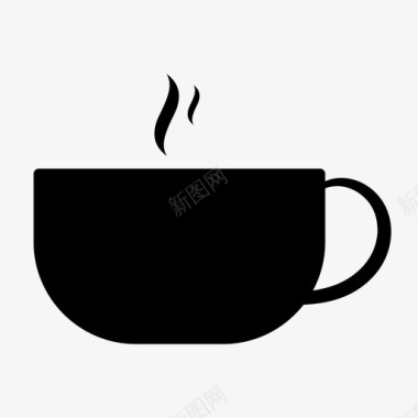 杯子咖啡气味图标图标