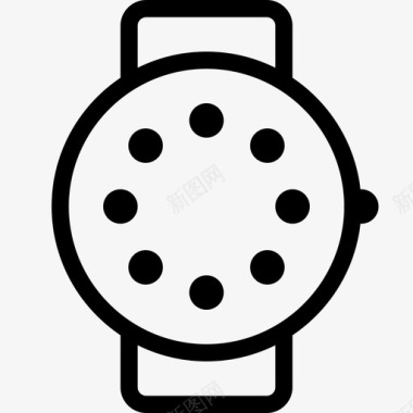 齿轮手表智能手表手表图标图标
