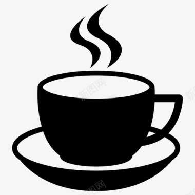咖啡杯咖啡馆餐厅图标图标