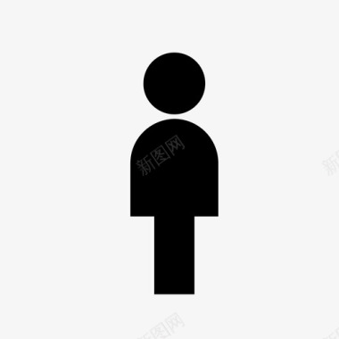 男浴室男式图标图标