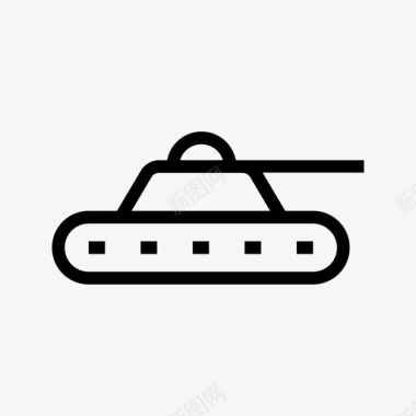 各种战争装甲坦克装甲坦克轮廓图标图标