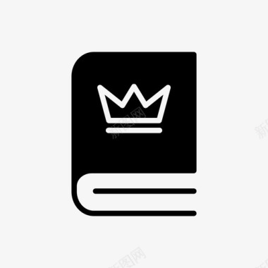 国王的书教育图书馆图标图标