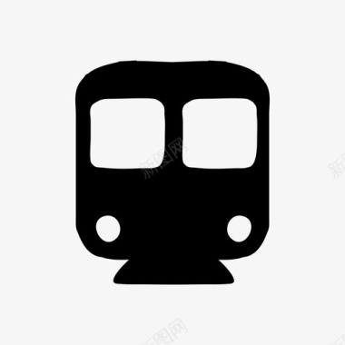 公交地铁标识地铁手绘素描图标图标