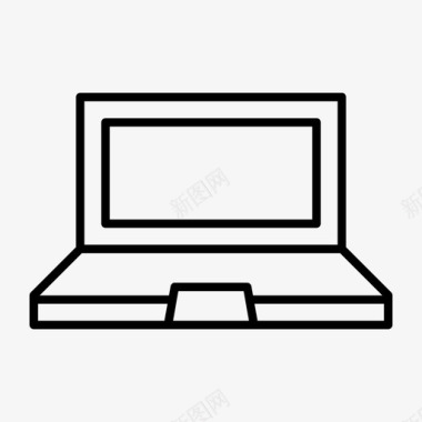 正面笔记本台式机键盘图标图标
