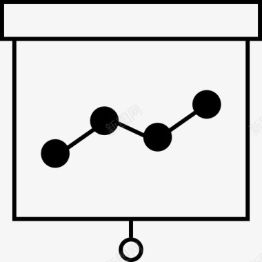 幻灯片上的演示文稿业务图信息图表图标图标