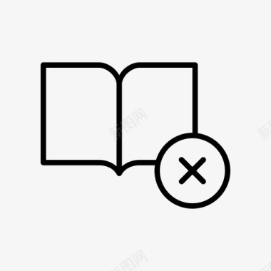 打开书本删除删除书本打开书本图标图标