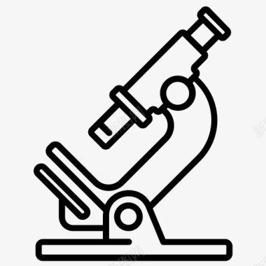 显微镜显微镜设备实验室图标图标