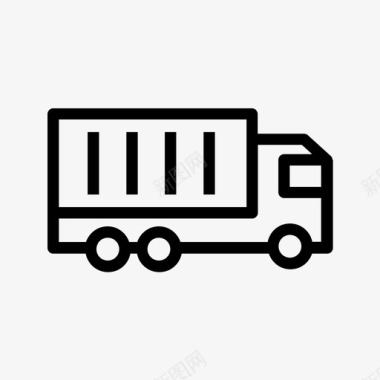 crago卡车集装箱物流图标图标